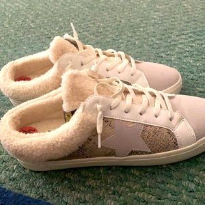 Vintage Havana Snake Print Star Slip On Shoes Women Size9.5